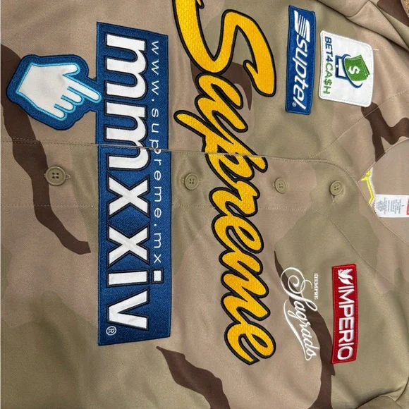 Supreme Gray and Brown Camouflage Jersey - Picture 3 of 12